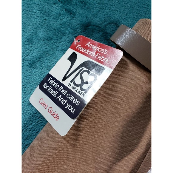 VINTAGE Item Eyes Pants Sz 18 Brown Belted Elastic Waist Ladies Made in USA NWT - Picture 5 of 16